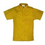 Allwear Senior Short Sleeve School Shirt Gold