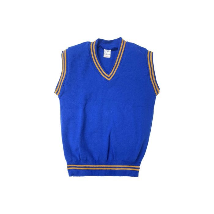 199-57 (199-58) Basic Pullover Royal Gold School Pullover Royal And Gold