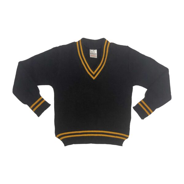 Black Jerseys With Gold Stripes