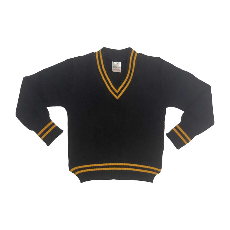 Black Jerseys With Gold Stripes
