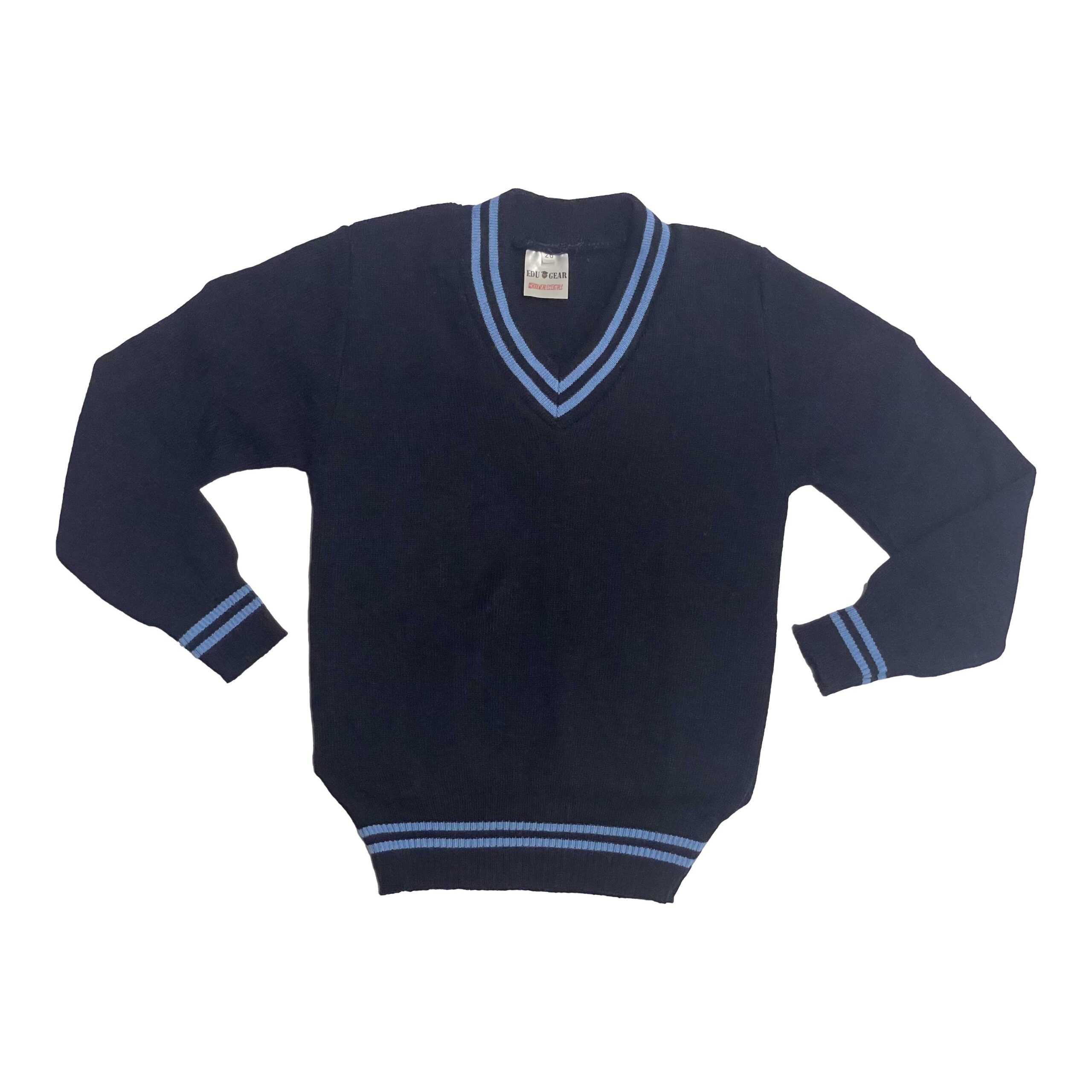 193-45 NAVY SKY Navy Jerseys With Sky Blue Stripes - Image 1