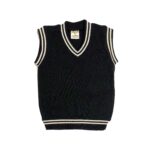 Black Pullovers With White Stripes