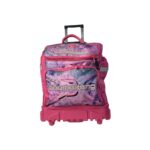 Boomerang Hardbody Big Wheel Trolley Bag Floral Pink