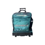 Boomerang Hardbody Big Wheel Trolley Bag Teal And Black