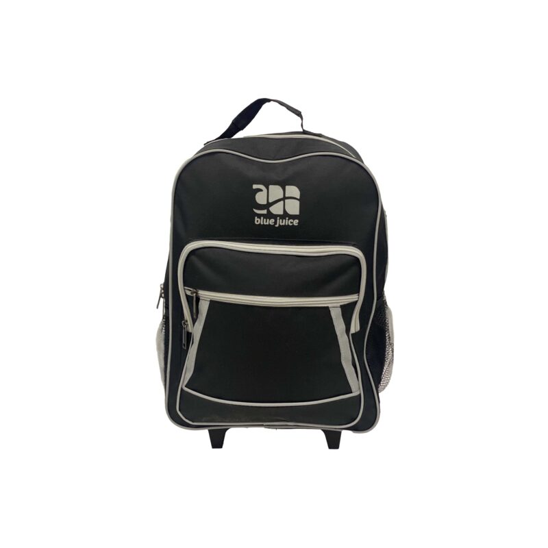 natal design × ride bag FOLDING BOX HIGH Blue Juice Folding Trolley Backpack Black - Mary's Outfitters
