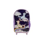 Kids Purple Unicorn Trolley Backpack
