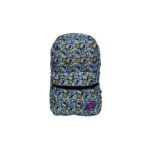 Baggy Printed Fabric Backpack Geo Crest