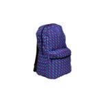 Baggy Printed Fabric Backpack Geo L - Image 2