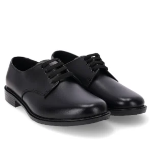 Toughees Gold School Shoes Black