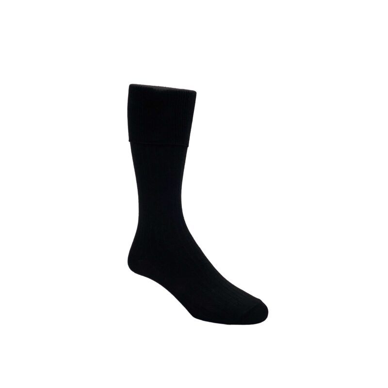 Twin Pack Plain Long Socks
