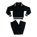 Black Tracksuits With White Stripes