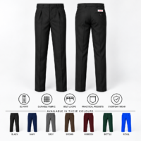 Monitor Slim Fit School Trousers