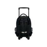Boomerang Medium Trolley Back Pack Black Cyan - Image 3