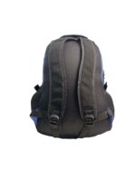 Boomerang Polyester Knapsack Cyan & Navy - Image 4