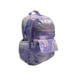 Boomerang Quilted Glitter Backpack Butterfly Lilac - Image 2