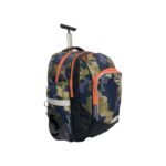 Big Wheel Smash Trolley Back Pack Camo And Orange - Image 2