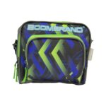 Boomerang Printed  Clip On Cooler Geomatric Royal/Lime