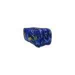 2 Zipper Pencil Case 3D Shapes Royal - Image 2