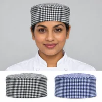 Chef’s Check Skull Hat