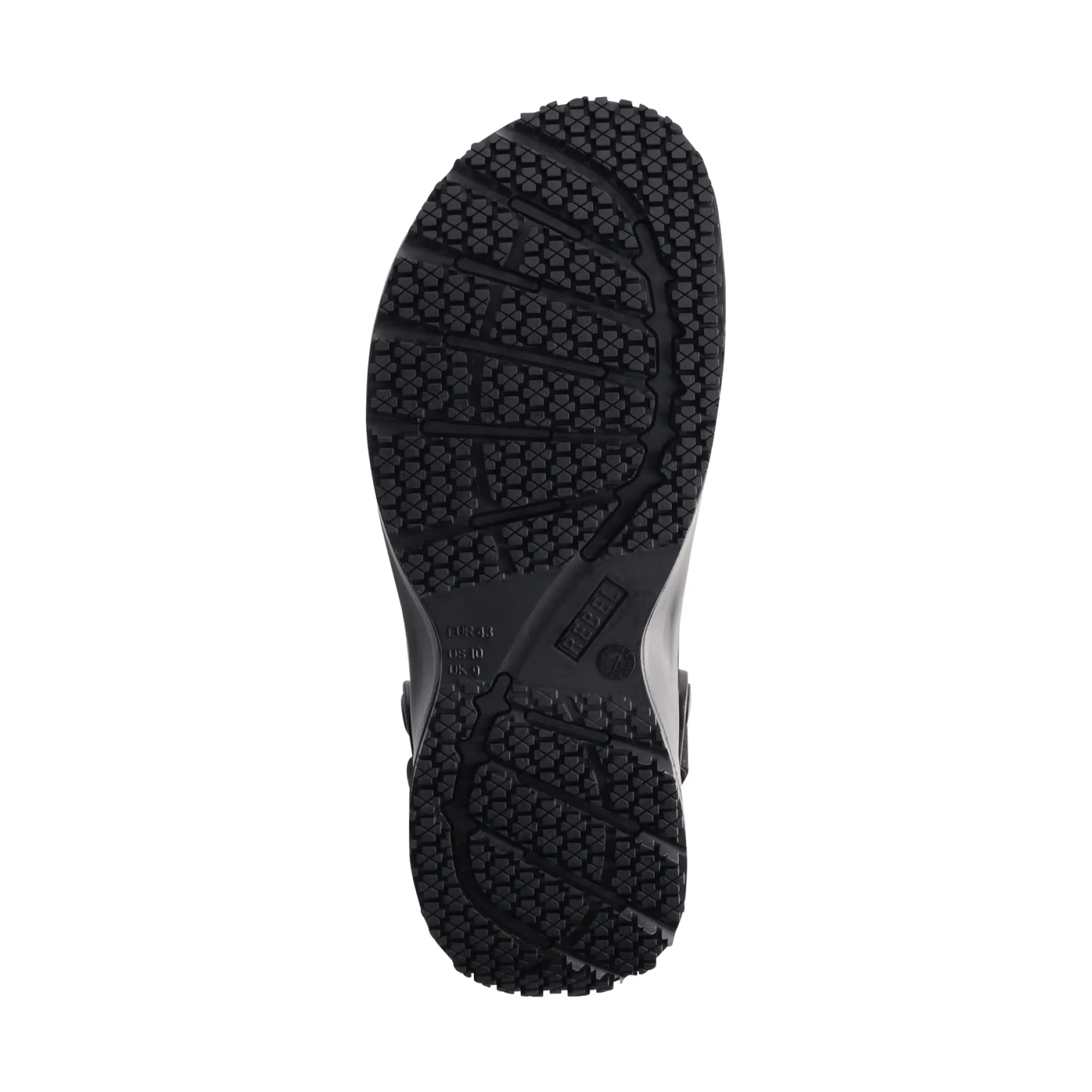 Work Clog Chef Pro Black Sole Single Rebel Updated