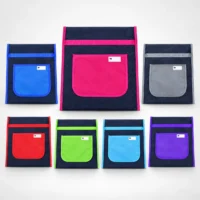 Boomerang School Chair Bag – Navy with Colour Trim