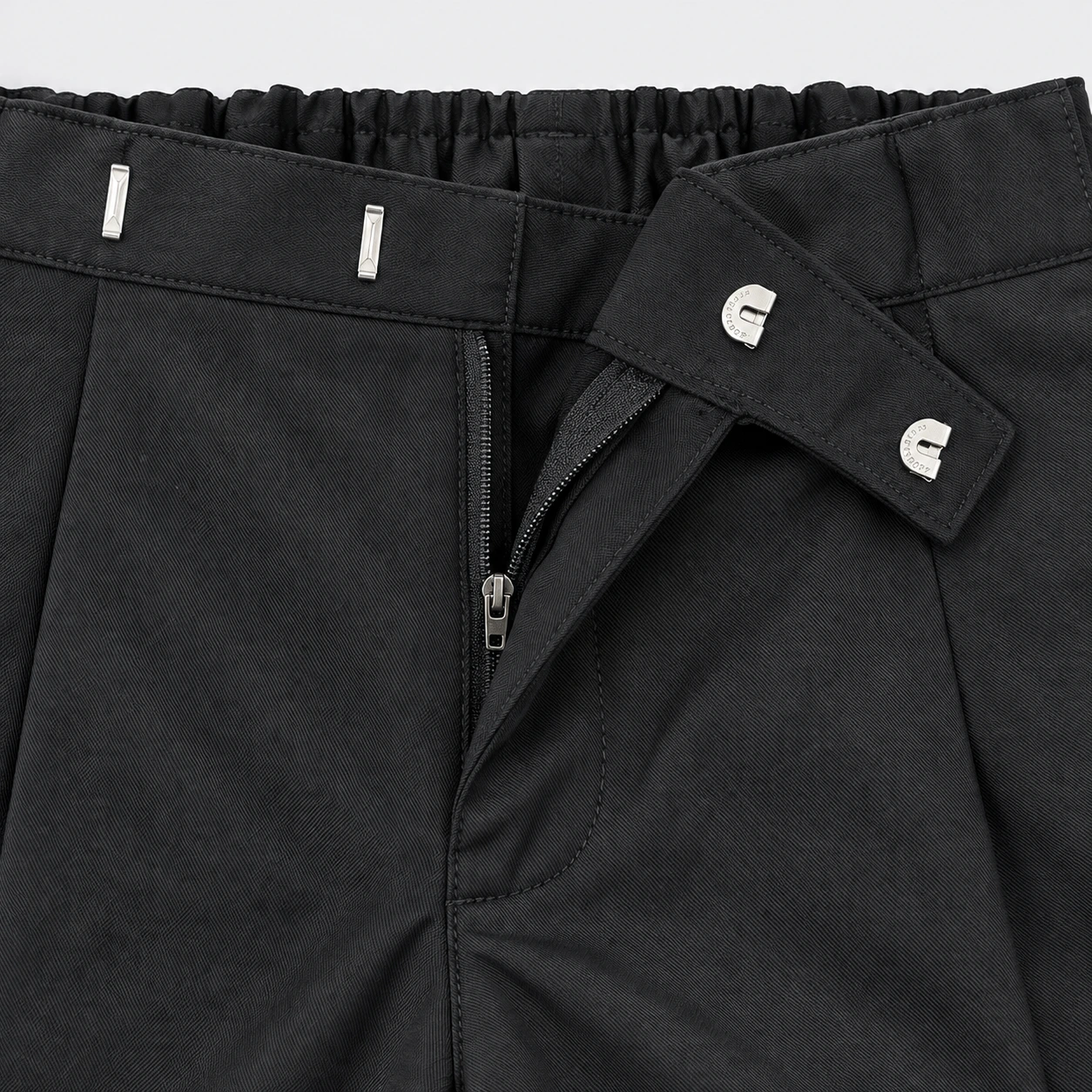 Monitor Boys’ School Shorts – Zip and Clip Closure - Image 2