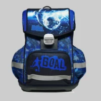 GOAL Orthopedic Backpack – Blue Soccer Design