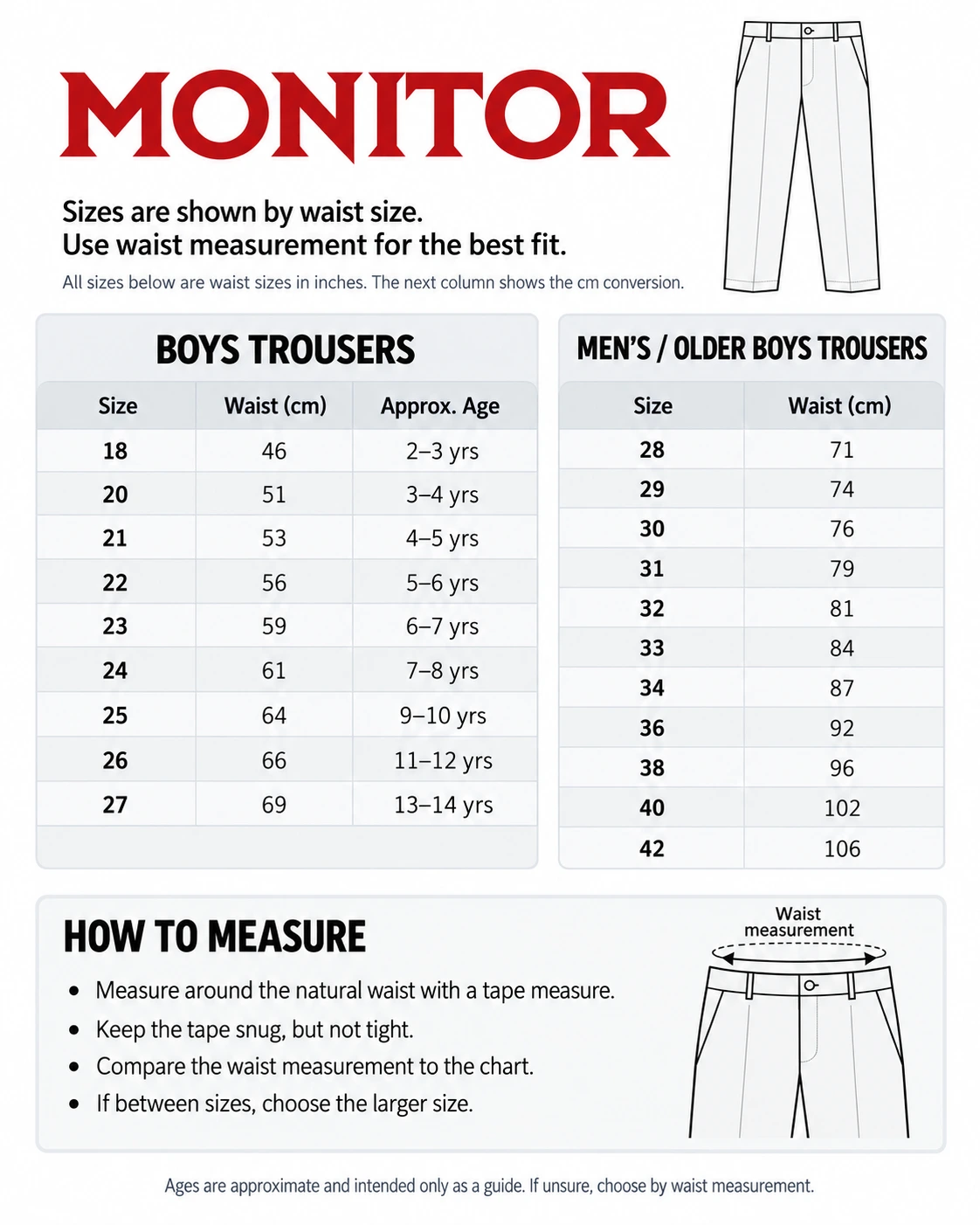 Monitor Slim Fit Trouser