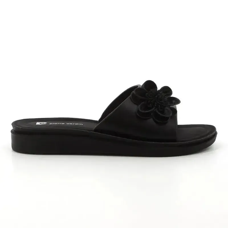 Pierre Cardin Marguerite Sandal Black 1