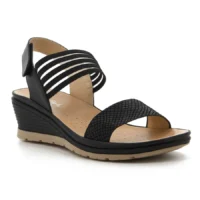 Soft Pomona Wedges Black